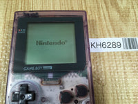 KH6289 With Defects - GameBoy Pocket Clear Purple Console Japan