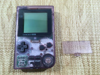 KH6289 With Defects - GameBoy Pocket Clear Purple Console Japan