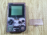 KH6289 With Defects - GameBoy Pocket Clear Purple Console Japan