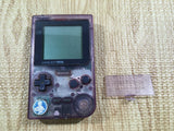 KH5923 Tested Working - GameBoy Pocket Clear Purple Game Boy Console Japan
