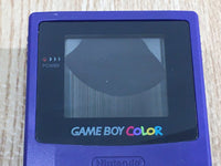 LG2591 Plz Read Item Condi GameBoy Color Purple Game Boy Console Japan