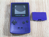 LG2591 Plz Read Item Condi GameBoy Color Purple Game Boy Console Japan
