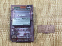 KH6289 With Defects - GameBoy Pocket Clear Purple Console Japan