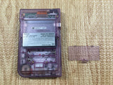 KH6289 With Defects - GameBoy Pocket Clear Purple Console Japan