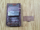 KH5923 Tested Working - GameBoy Pocket Clear Purple Game Boy Console Japan