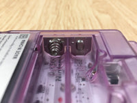 KH6289 With Defects - GameBoy Pocket Clear Purple Console Japan