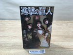 AAA1113 Attack on Titan Vol.21 Japanese Manga