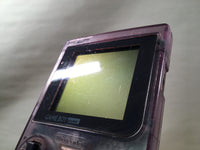 KH5923 Tested Working - GameBoy Pocket Clear Purple Game Boy Console Japan