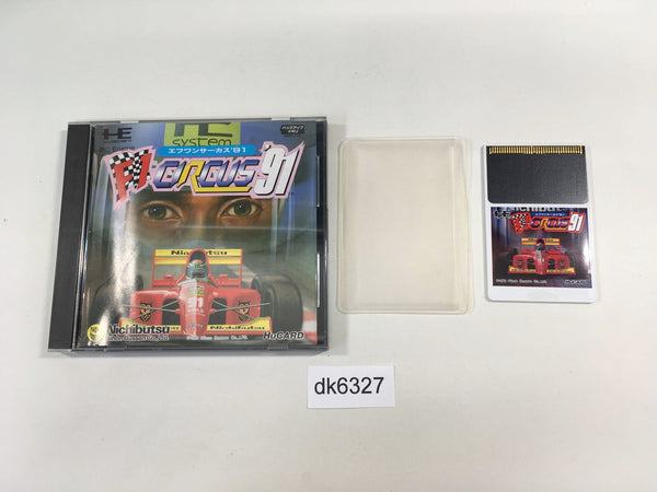 DK6327 F1 Circus '91 BOXED PC Engine Japan