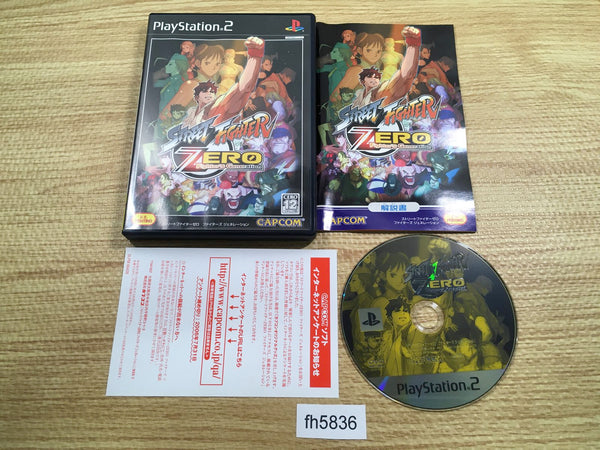 FH5836 Street Fighter ZERO PS2 Japan