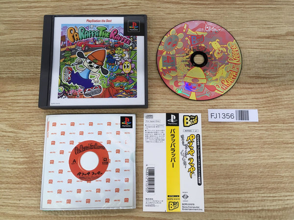 FJ1356 Parappa The Rapper Playstation The Best PS1 Japan