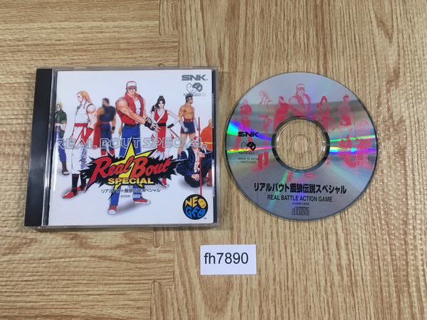 FH7890 Real Bout Garou Densetsu Special NEO GEO CD Japan