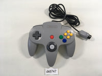 DK6747 Plz Read Item Condi Nintendo 64 Controller Gray N64 Japan