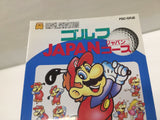 dk1655 Golf Japan Course BOXED Famicom Disk Japan
