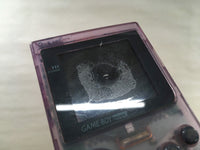 LG1132 With Defects - GameBoy Pocket Clear Purple Console Japan