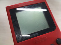 LG2497 Plz Read Item Condi GameBoy Pocket Red Game Boy Console Japan