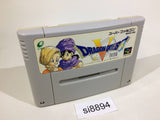 Dragon Quest V 5 SNES Super Famicom Japan - SI8894