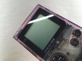 KH5923 Tested Working - GameBoy Pocket Clear Purple Game Boy Console Japan