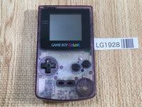 LG1928 Not Working GameBoy Color Clear Purple Game Boy Console Japan