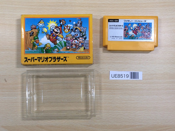 UE8519 Super Mario Bros. BOXED NES Famicom Japan