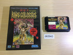 DK5943 Tougi-Ou King Colossus BOXED Mega Drive Genesis Japan