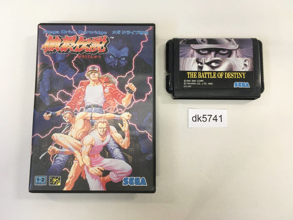 DK5741 Fatal Fury Garou Densetsu BOXED Mega Drive Genesis Japan