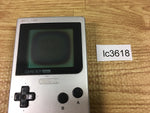 LC3618 With Defects - GameBoy Pocket Silver Game Boy Console Japan