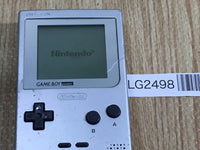 LG2498 Plz Read Item Condi GameBoy Pocket Silver Game Boy Console Japan
