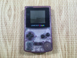 kh4710 Plz Read Item Condi GameBoy Color Clear Purple Game Boy Console Japan