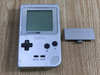 LG2498 Plz Read Item Condi GameBoy Pocket Silver Game Boy Console Japan