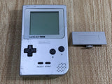 LG2498 Plz Read Item Condi GameBoy Pocket Silver Game Boy Console Japan