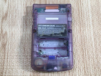 LG1928 Not Working GameBoy Color Clear Purple Game Boy Console Japan