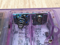 LG1133 Not Working - GameBoy Pocket Clear Purple Game Boy Console Japan