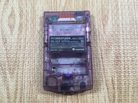 kh4710 Plz Read Item Condi GameBoy Color Clear Purple Game Boy Console Japan