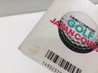 dk1656 Golf Japan Course BOXED Famicom Disk Japan