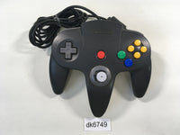 DK6749 Nintendo 64 Controller Black & Gray N64 Japan