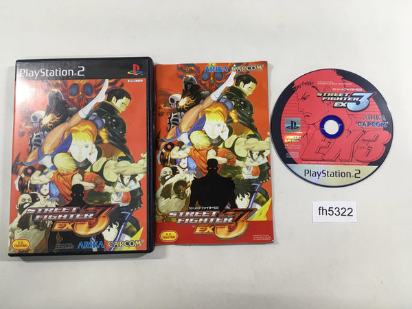 FH5322 Street Fighter EX2 PS2 Japan