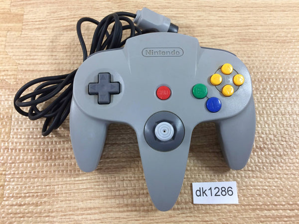 dk1286 Nintendo 64 Controller Gray N64 Japan