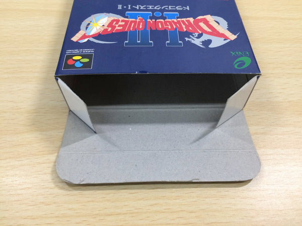 UE8347 Dragon Quest 1 & 2 BOXED SNES Super Famicom Japan