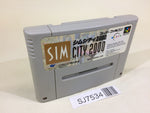 SJ7534 Sim City 2000 SNES Super Famicom Japan