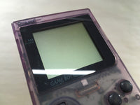 LG1133 Not Working - GameBoy Pocket Clear Purple Game Boy Console Japan