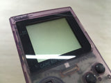 LG1133 Not Working - GameBoy Pocket Clear Purple Game Boy Console Japan
