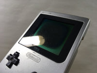 LC3618 With Defects - GameBoy Pocket Silver Game Boy Console Japan