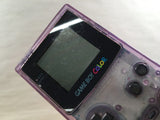 kh4710 Plz Read Item Condi GameBoy Color Clear Purple Game Boy Console Japan
