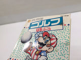 dk1658 Golf U.S. Course BOXED Famicom Disk Japan