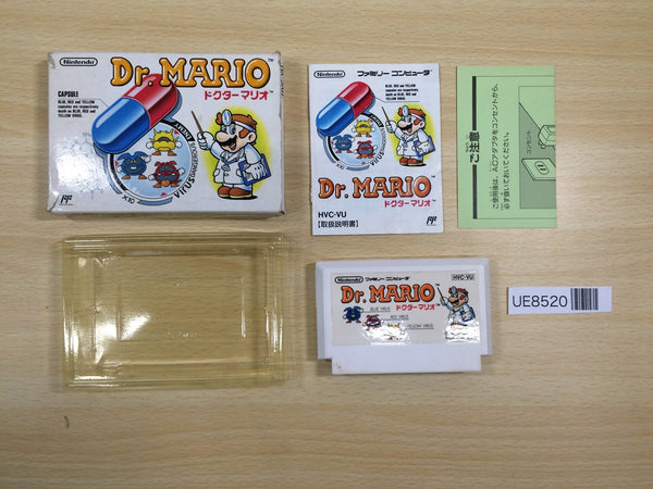 UE8520 Dr. Mario BOXED NES Famicom Japan