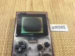 GD6585 With Defects - GameBoy Pocket Clear Purple Console Japan
