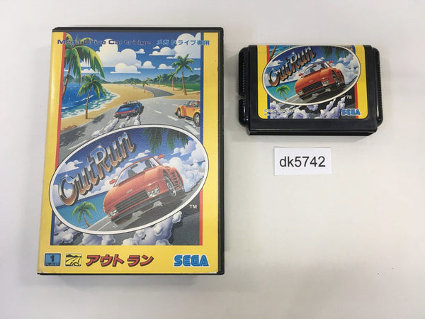DK5742 OutRun BOXED Mega Drive Genesis Japan