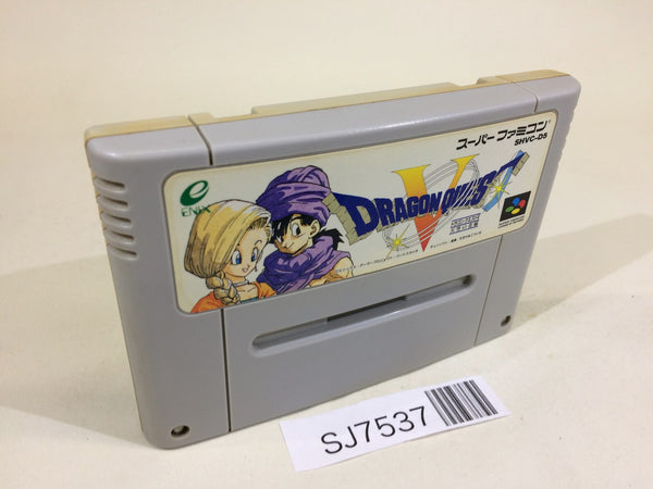 SJ7537 Dragon Quest V 5 SNES Super Famicom Japan
