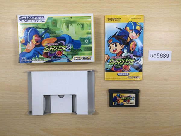 UE5639 Rockman Exe 2 Megaman BOXED GameBoy Advance Japan